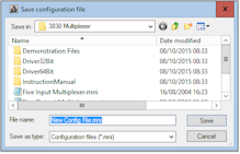 Open Configuration File